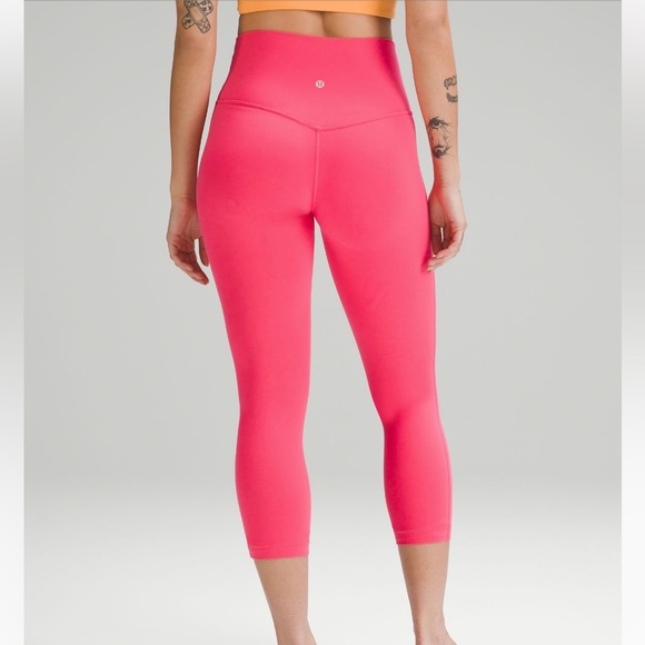 Lululemon Align High-Rise Crop 23" Lip Gloss NWOT 10 - Picture 2 of 4